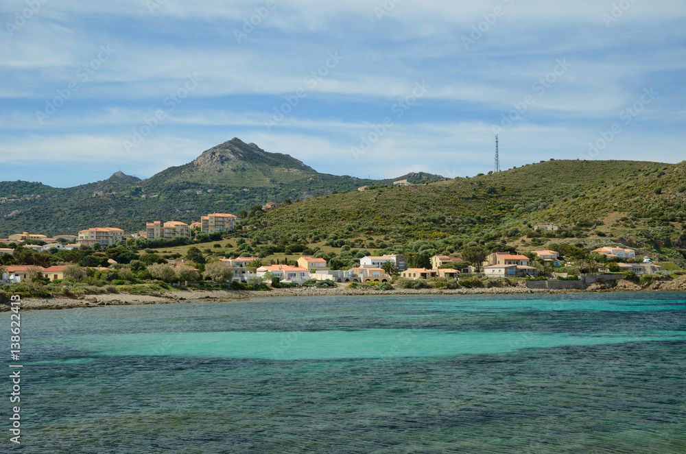 Corsican town l'Iles-Rousse