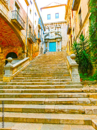 Old town of Pals in Girona, Catalonia, Spain. © Solarisys