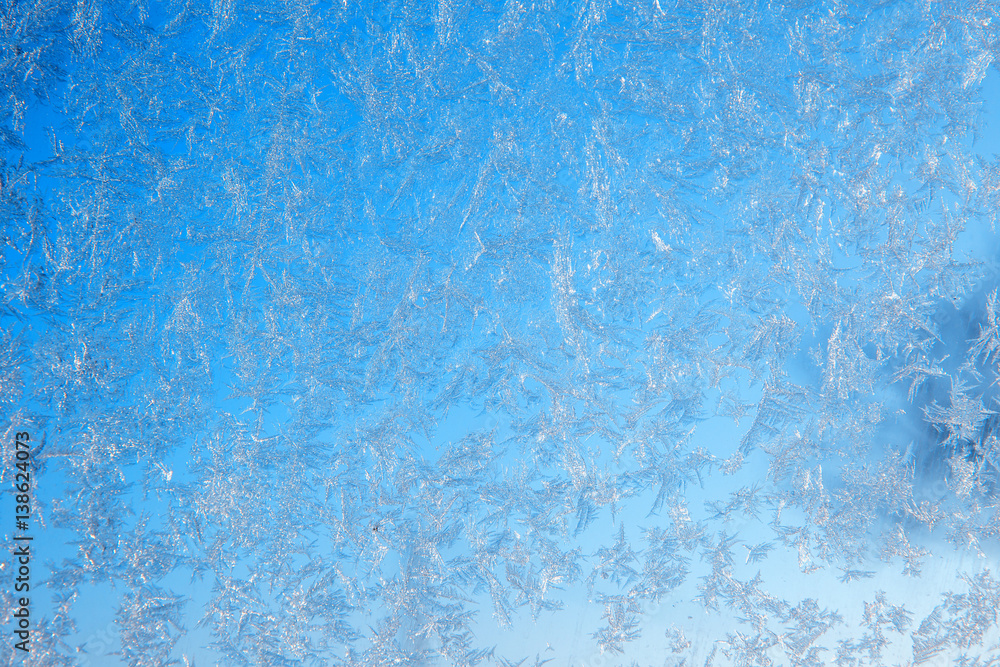 Abstract ice background