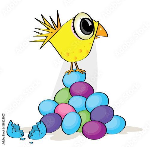 poussin oeuf