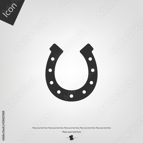 Horseshoe vector icon