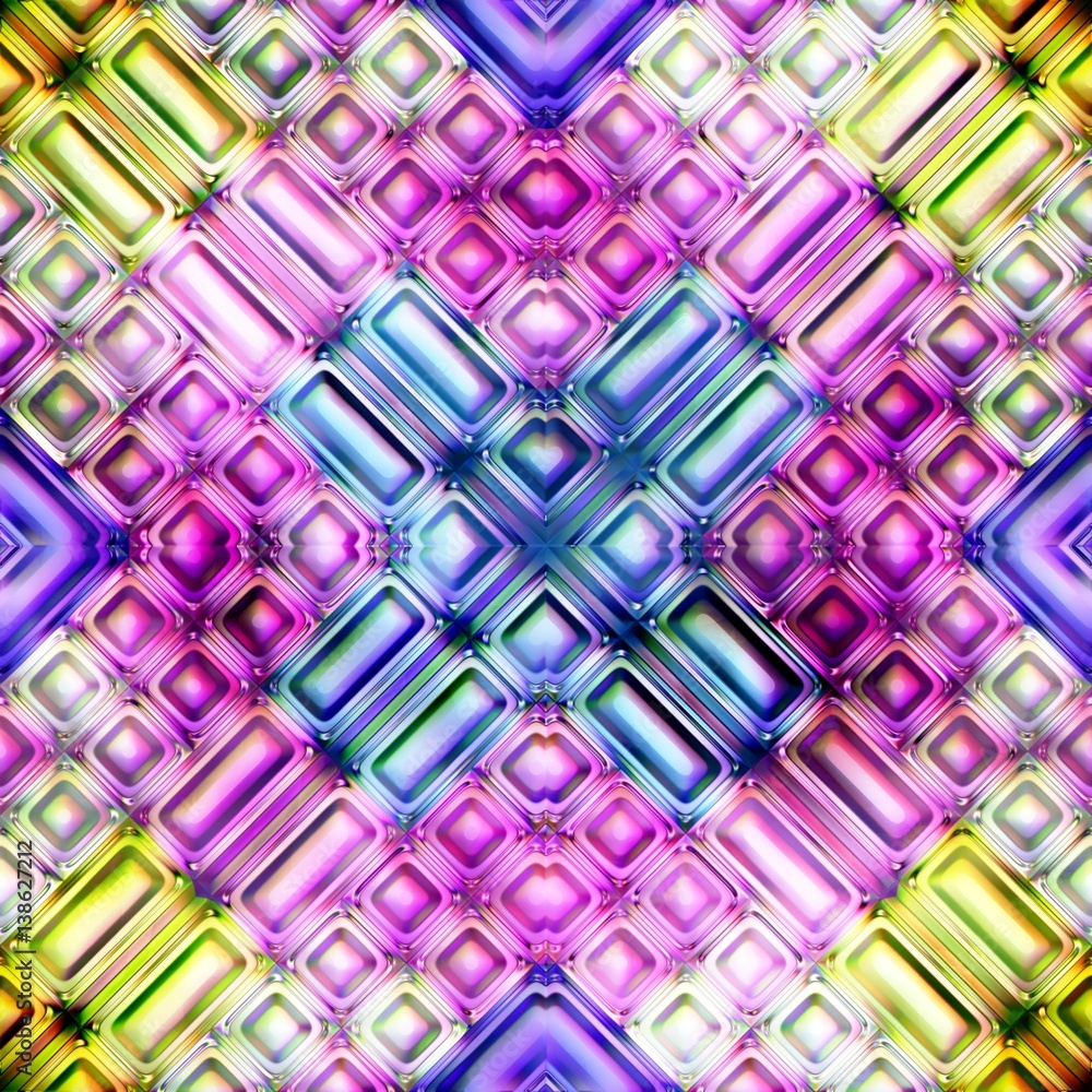 colorful abstract seamless texture 3D Rendering colorful abstract seamless texture 3D Rendering