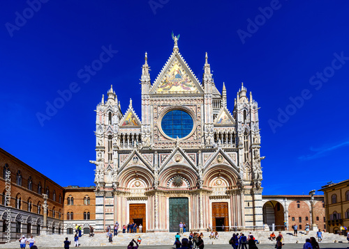 Siena Cathedral Santa Maria Assunta (Duomo di Siena) in Siena, Tuscany
