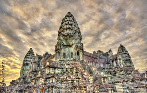 Bakan, the central sanctuary of Angkor Wat - Siem reap, Cambodia photo