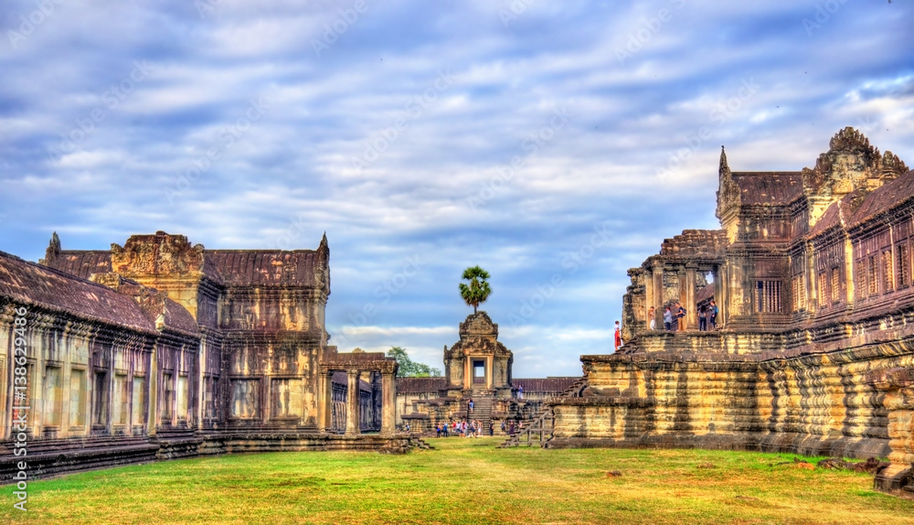 Angkor Wat Main Temple at Siem reap, Cambodia