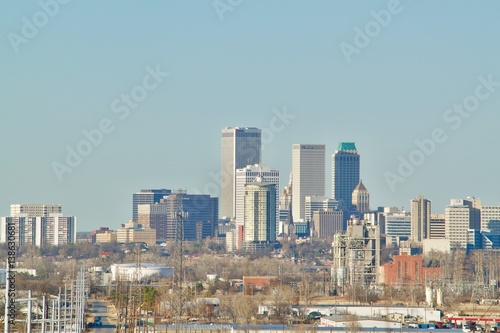 Downtown Tulsa, Oklahoma Skyline
