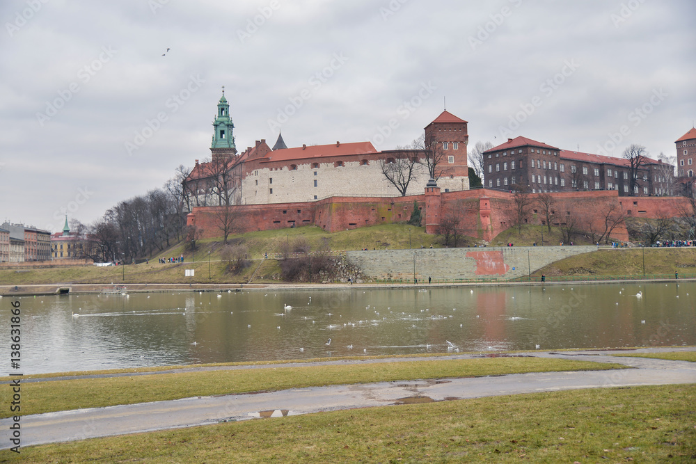 Fototapeta premium Krakow city, Poland,