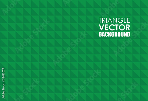green triangle background
