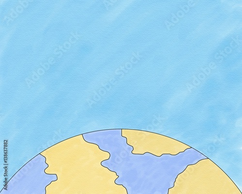 Abstract hand draw doodle p...