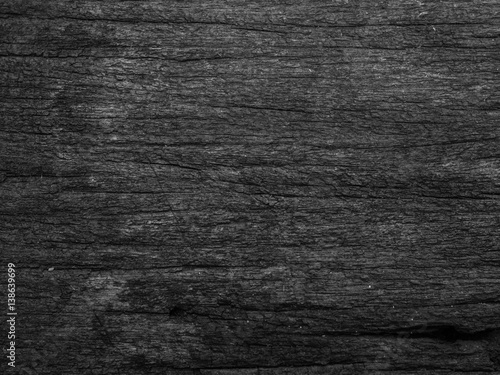 Old wood texture background black and white