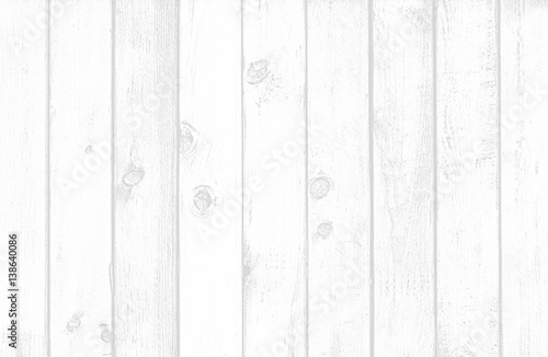 White wood wall plank texture for background
