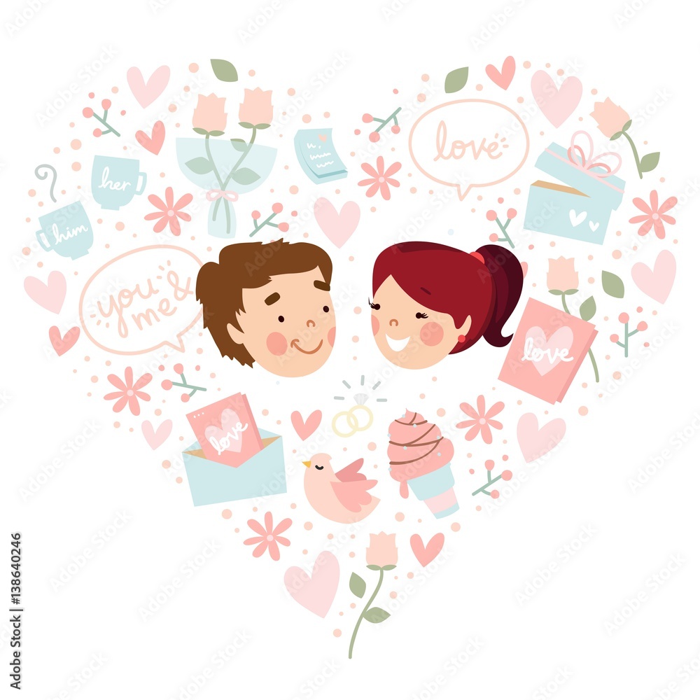 love couple heart valentine background design
love couple heart valentine background design