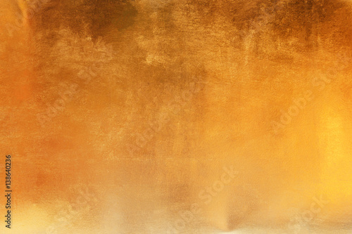 Gold background or texture and gradients shadow. © phatthanit