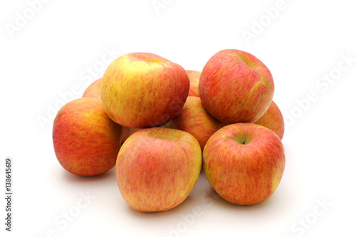 Fresh apple isolated on white background
