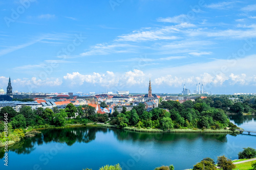 Copenhagen is the capital and most populous city of Denmark. It is one of the most bicycle-friendly cities in the world.