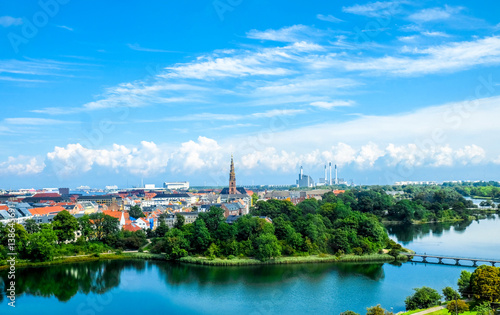 Copenhagen  is the capital and most populous city of Denmark. It is one of the most bicycle-friendly cities in the world.