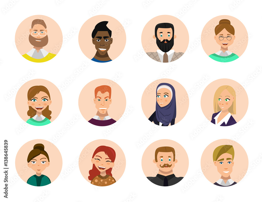 People avatars collection People avatars collection