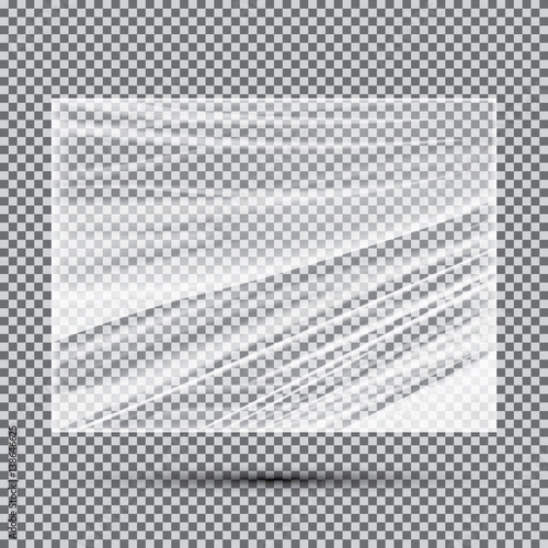 Transparent Light Polyethylene Banner.