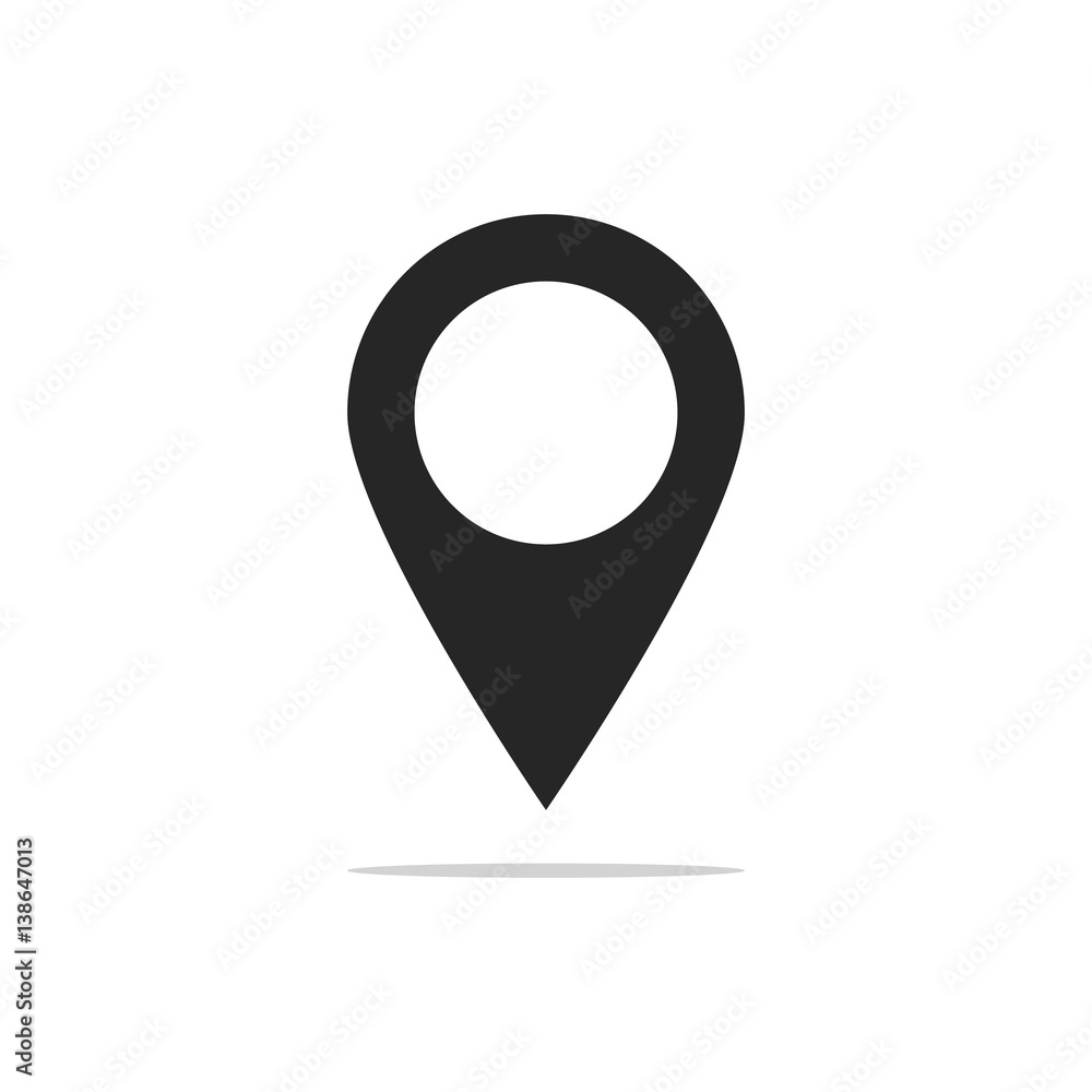 Vecteur Stock GPS icon. GPS Vector isolated on white background. | Adobe  Stock