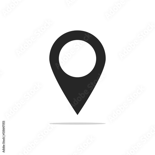 GPS icon. GPS Vector isolated on white background.