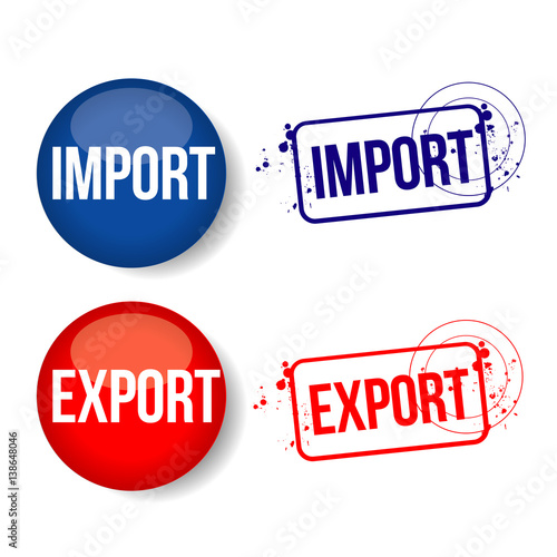 import and export stamps