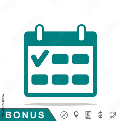 calendar check icon