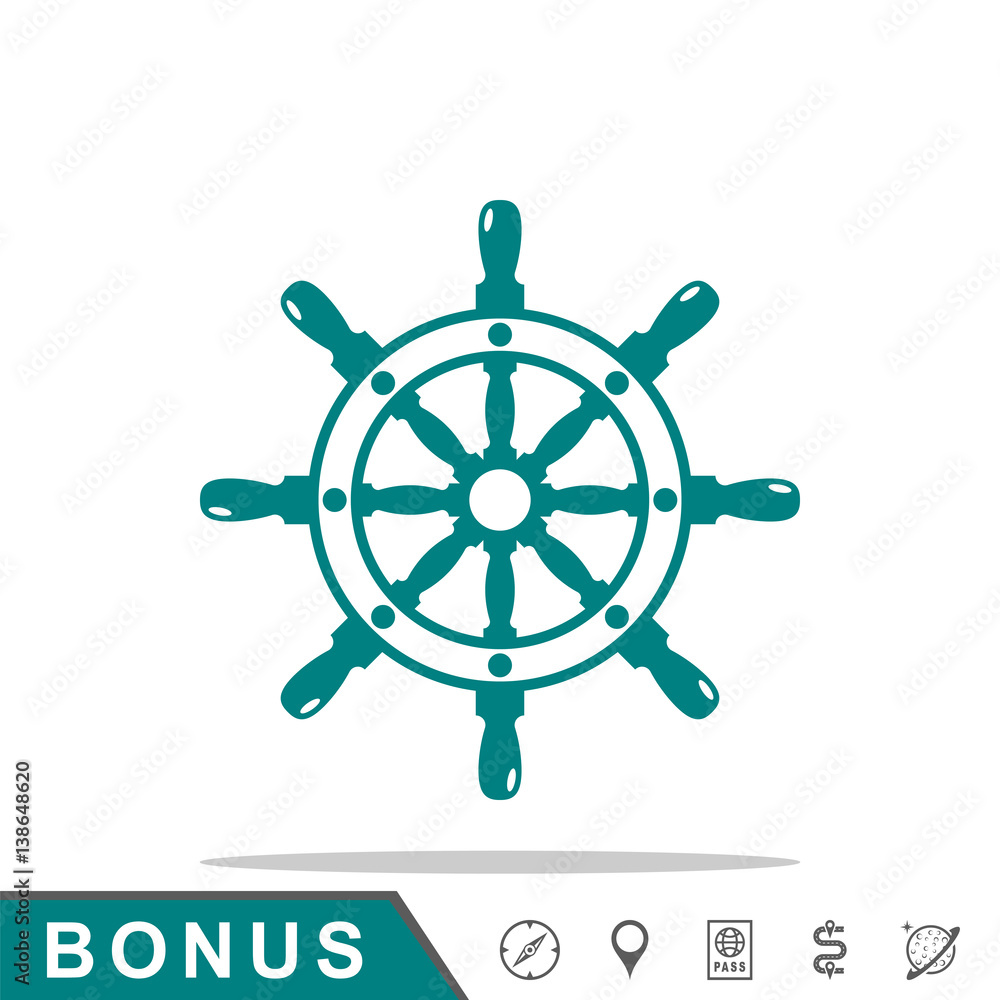 Obraz premium helm icon