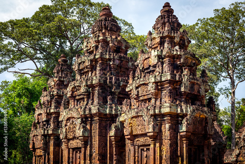 Banteay Srei temple.