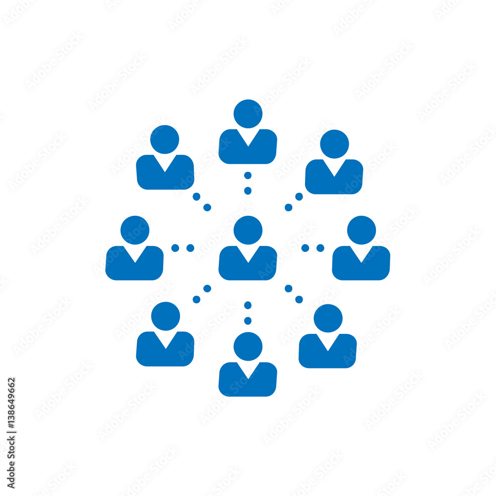 Networking icon stock vector design Networking icon stock vector design