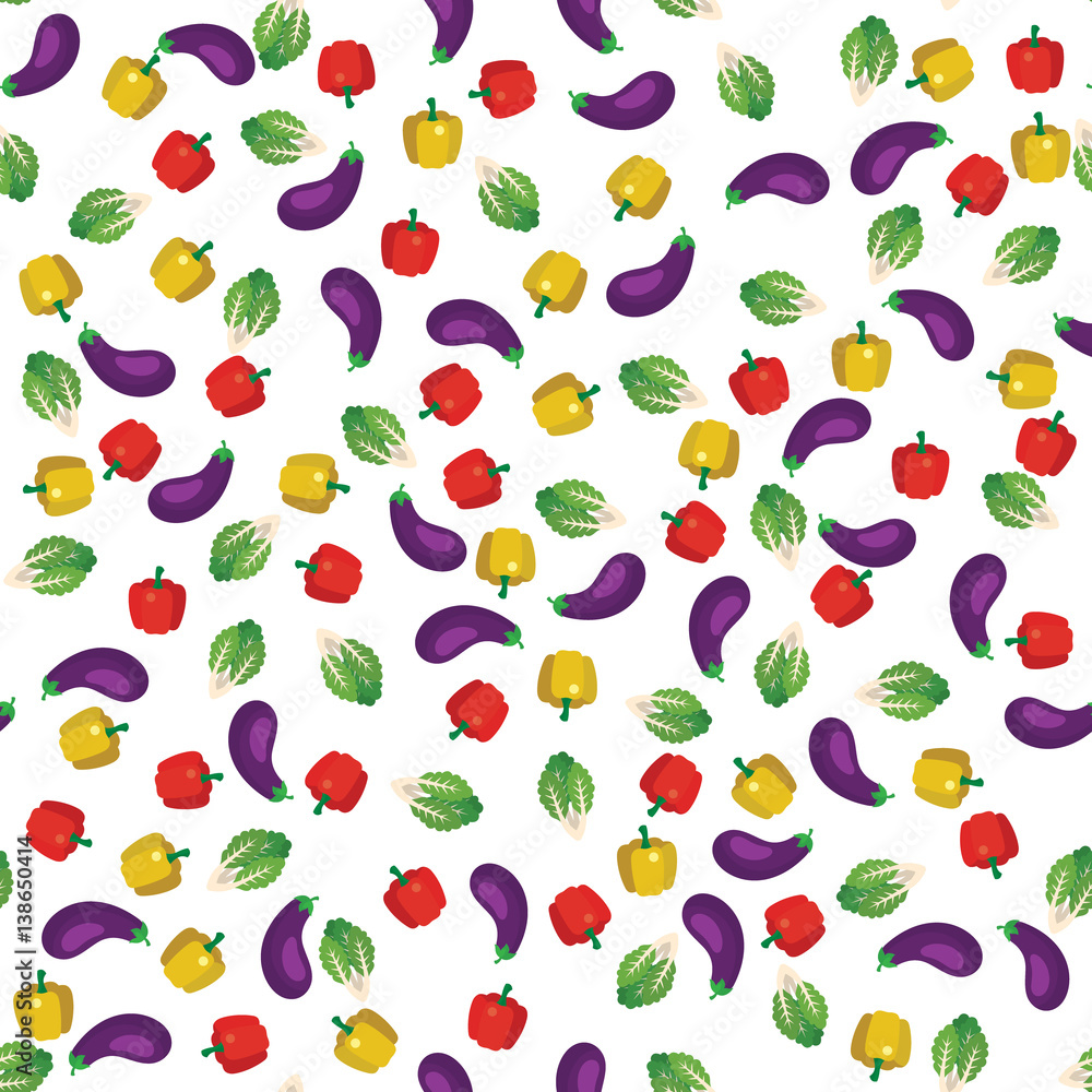 Vegetables seamless pattern. Vector illustration Vegetables seamless pattern. Vector illustration
