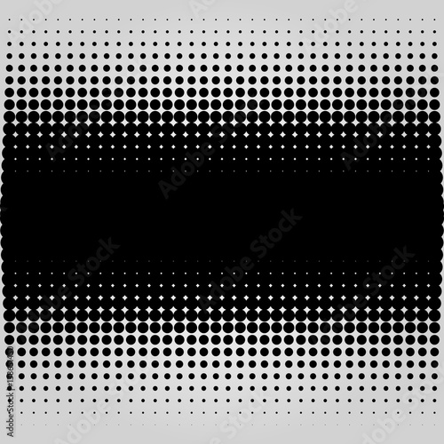 Grunge halftone vector background. Vintage dots texture