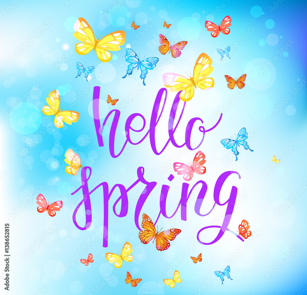 Hallo happy spring Hallo happy spring