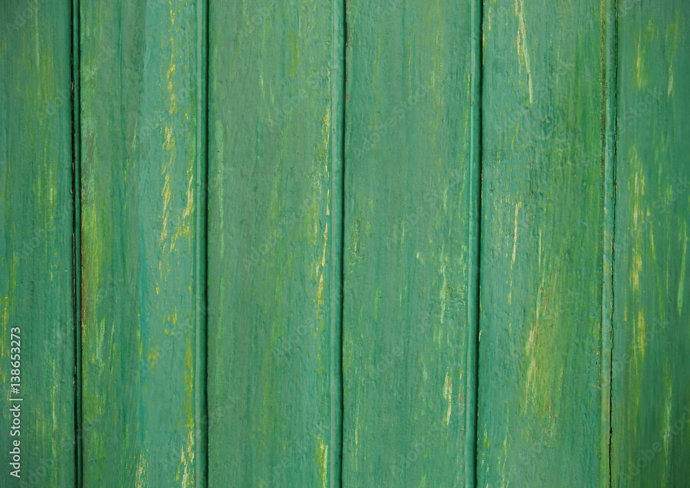 Wooden wall painted for Background and texture Wooden wall painted for Background and texture