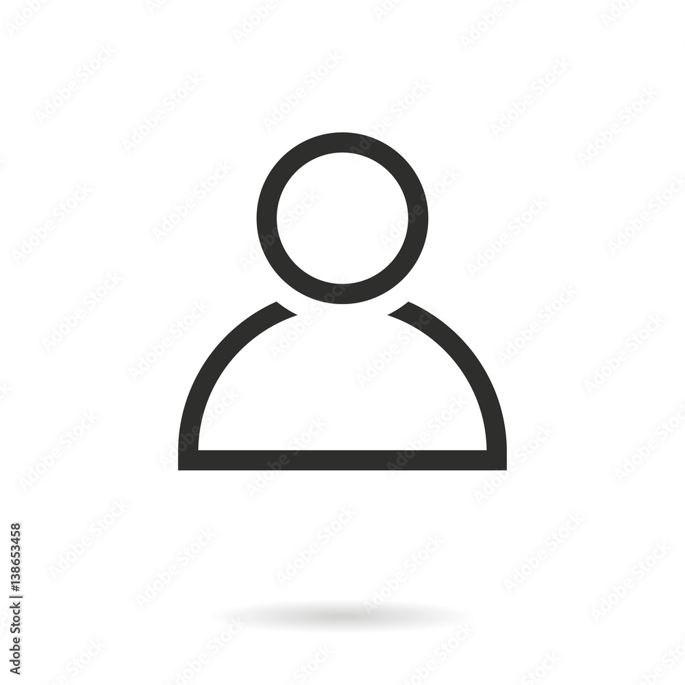 Account - vector icon.