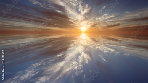abstract the dawn . bright background picture