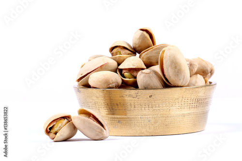 pistachio, pistachio in bowl photo