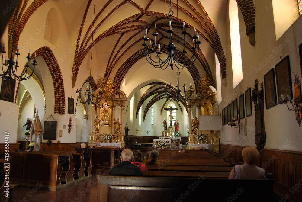 Fototapeta premium Radom, Kosciol i Klasztor Bernardynow.