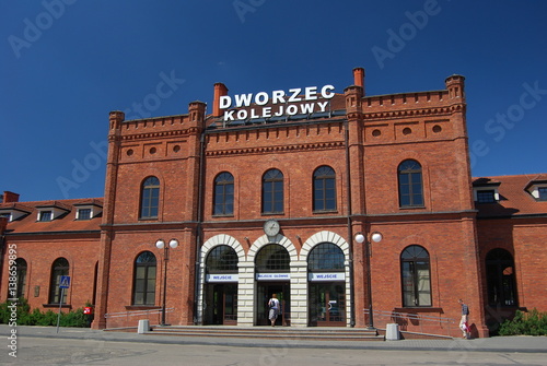 Skierniewice, Dworzec Kolejowy.