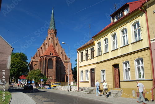 Trzebiatow, Kosciol Mariacki.