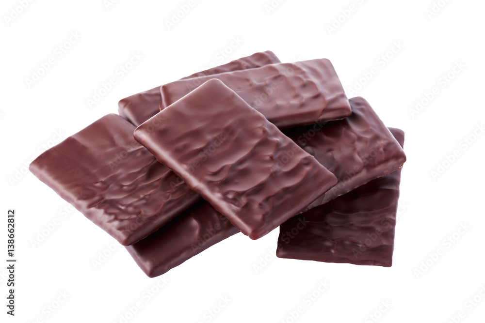 The black chocolate The black chocolate