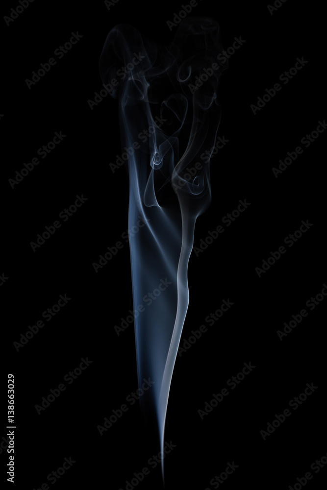 Obraz premium smoke on black background