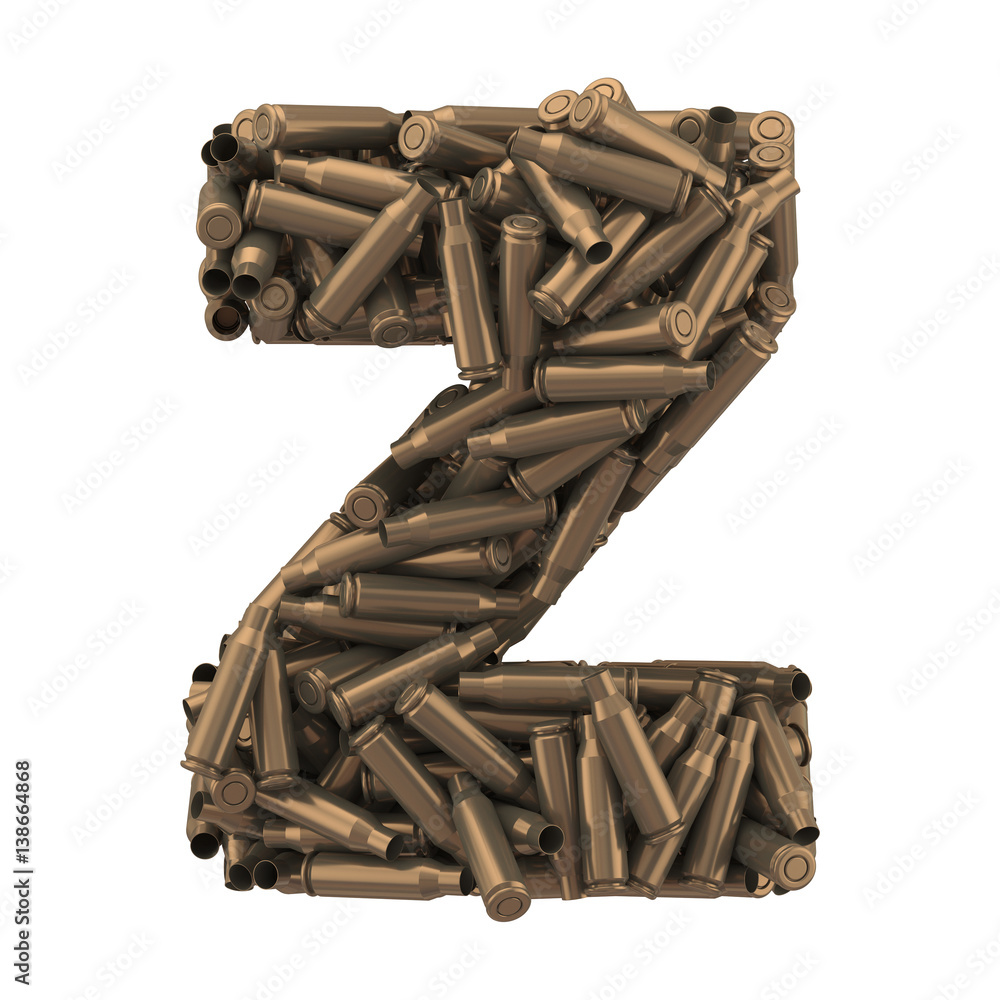 Bullet shell font. Bullet shell font.