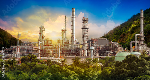 Oil refinery