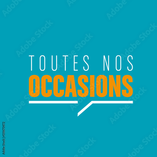 toutes nos occasions