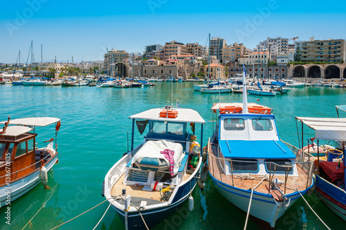 Heraklion harbour. Crete, Greece