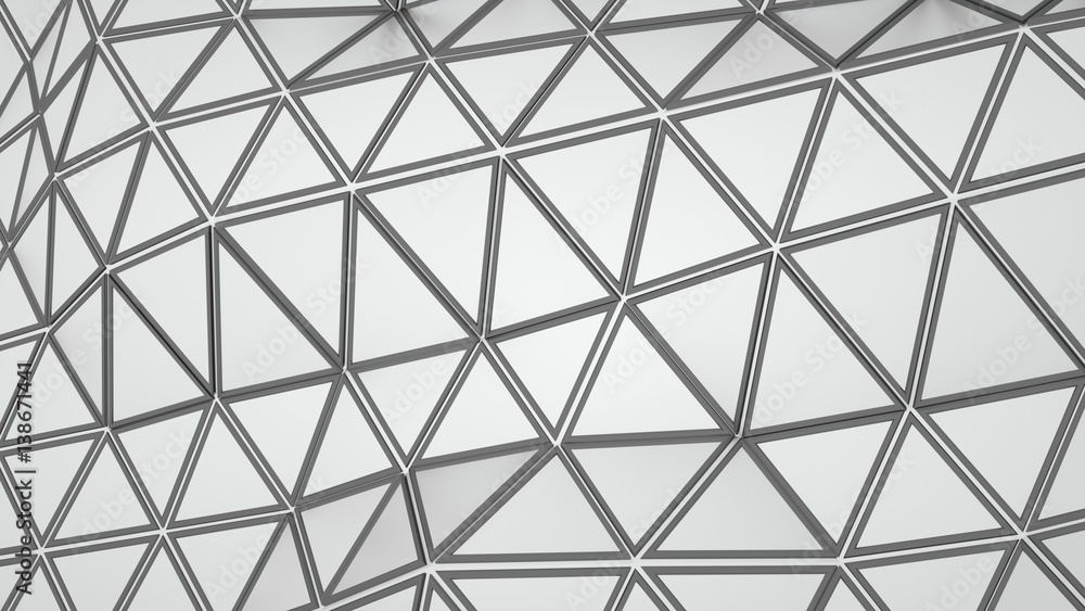 Abstract triangular background, 3 d render Abstract triangular background, 3 d render
