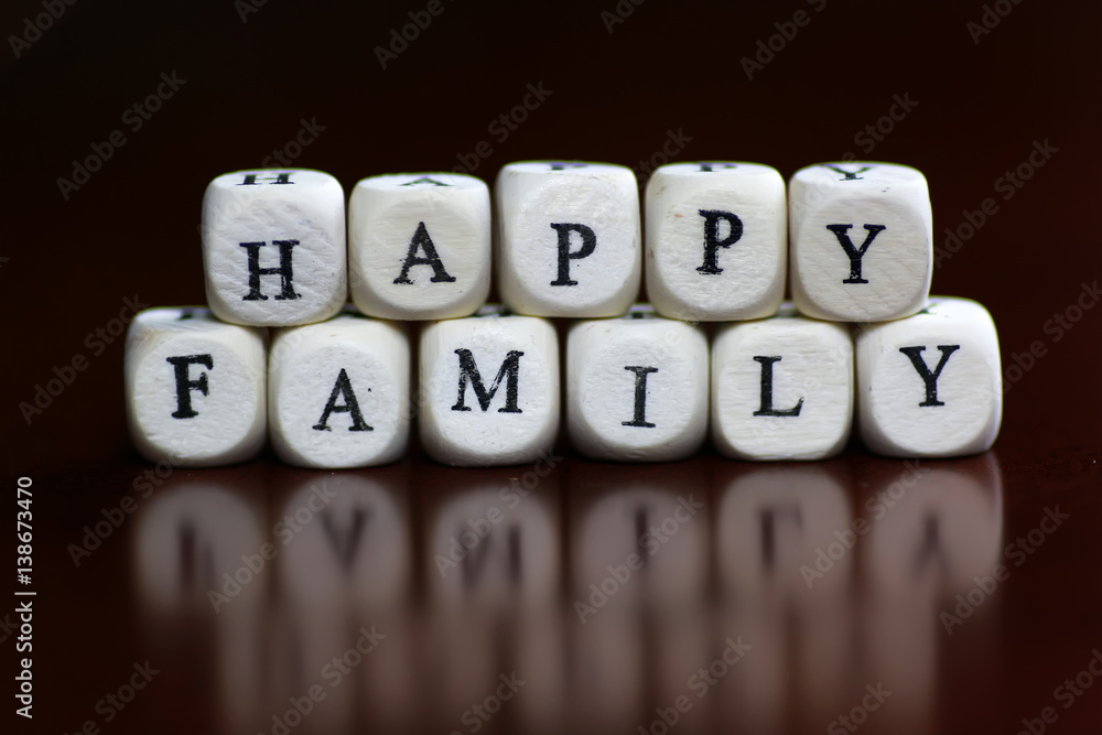 text family letter cube text family letter cube