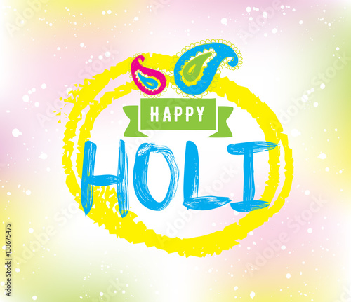Happy Holi, Indian festival of colors