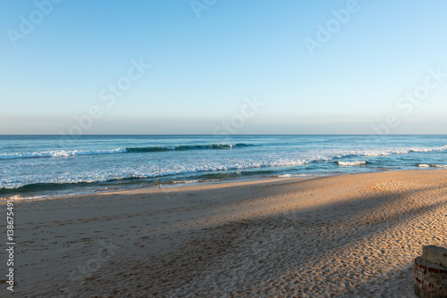 Tropical beach on indian ocean in Sri Lanka