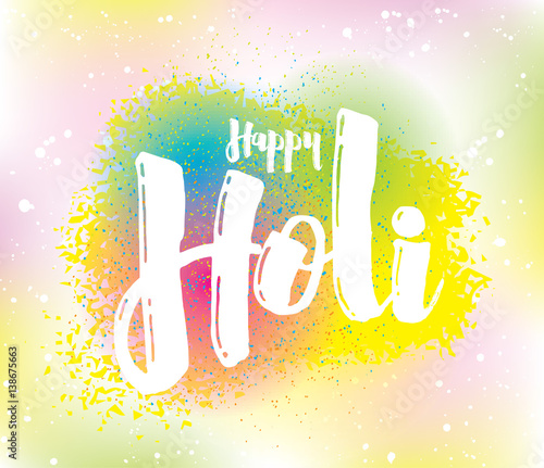 Happy Holi, Indian festival of colors
